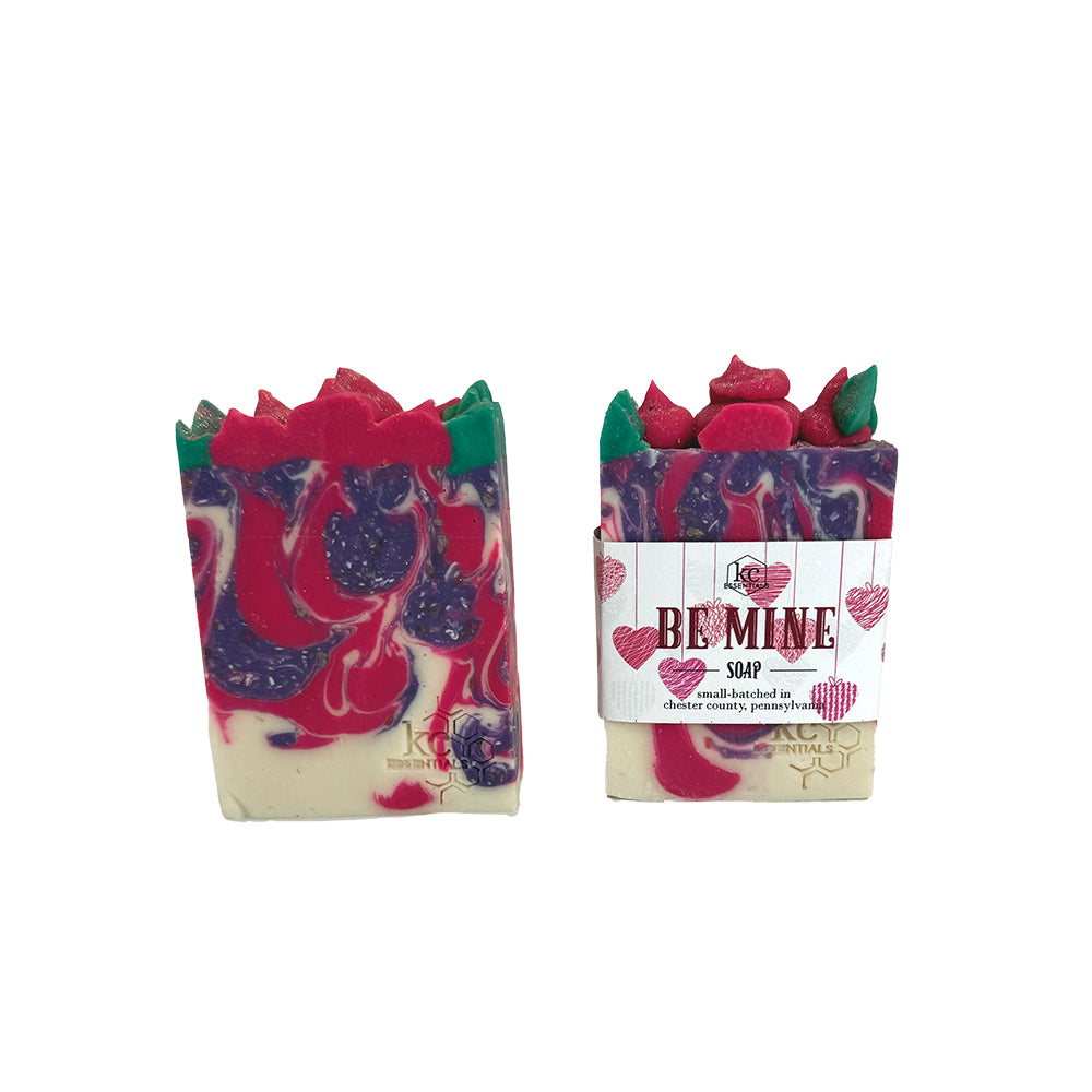 Artisan Made Valentine Bar Soap - Be Mine