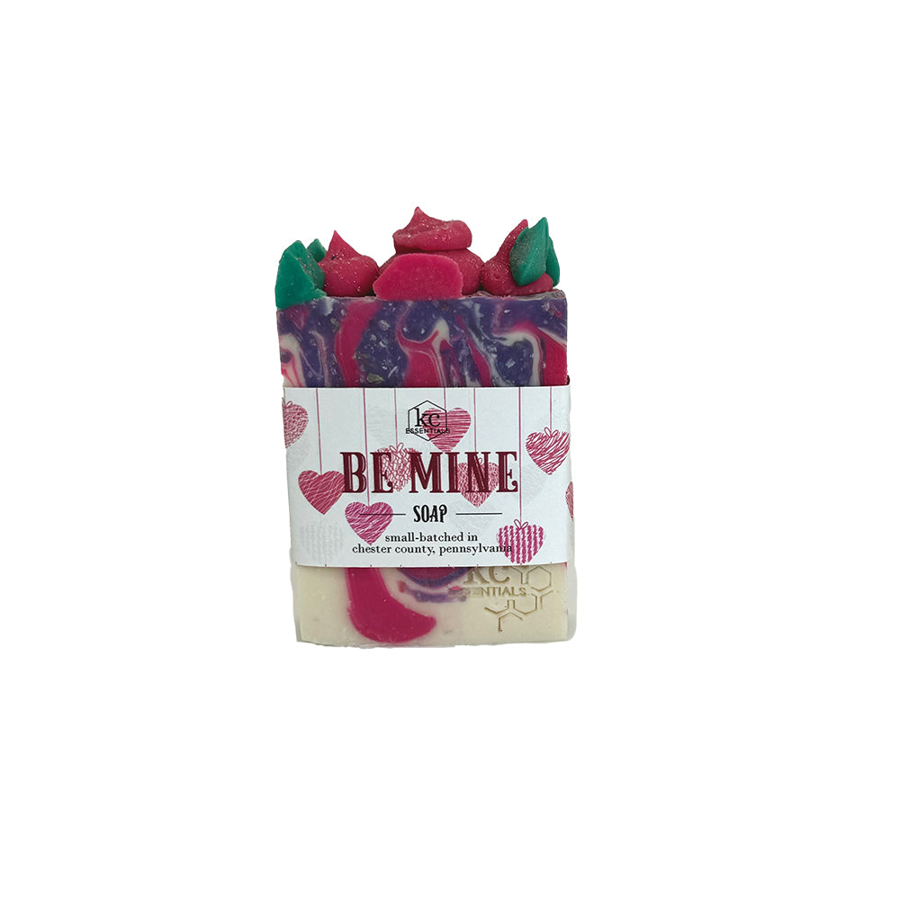 Artisan Made Valentine Bar Soap - Be Mine