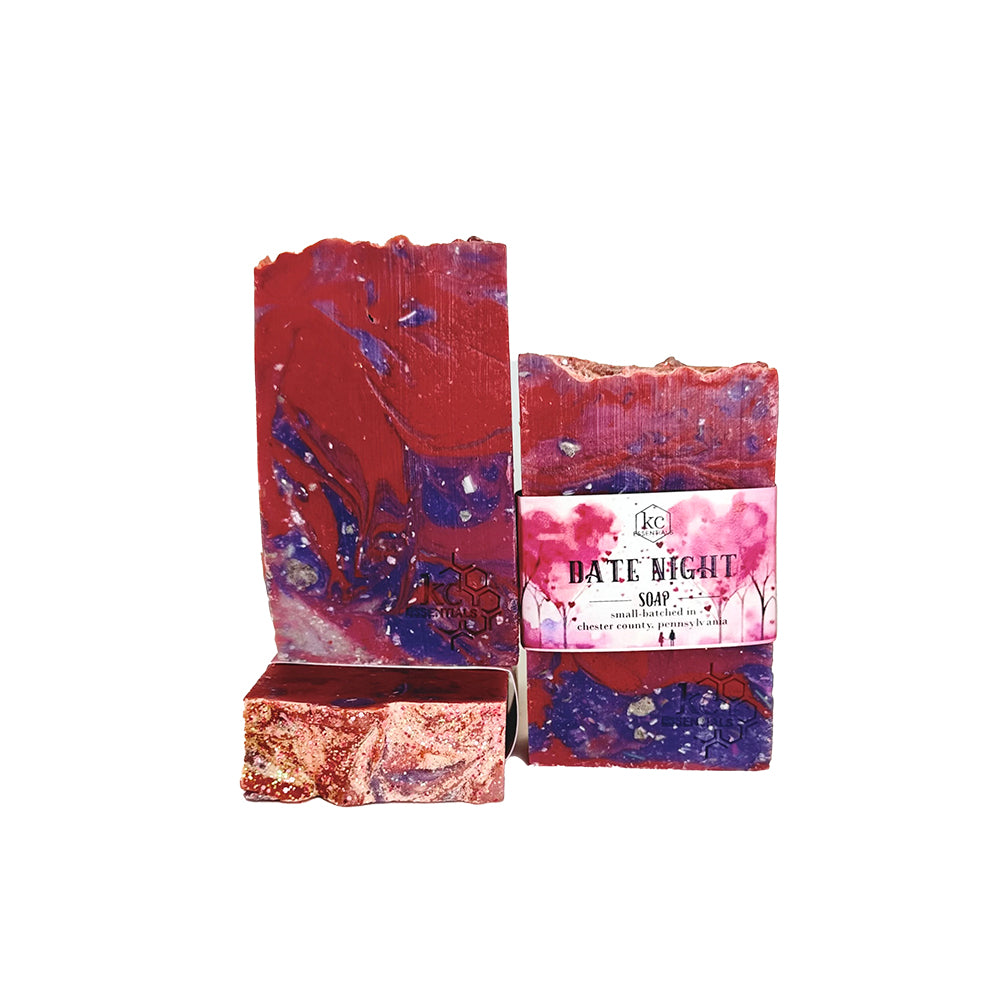 Artisan Made Valentine Bar Soap - Date Night