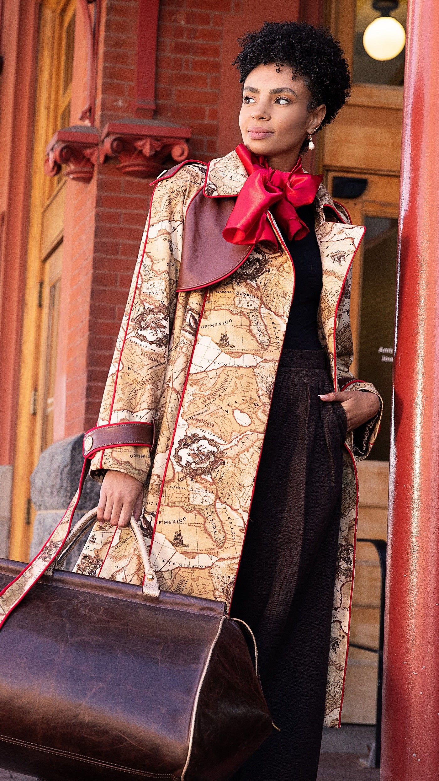 Fortuna Destinations Trench Coat