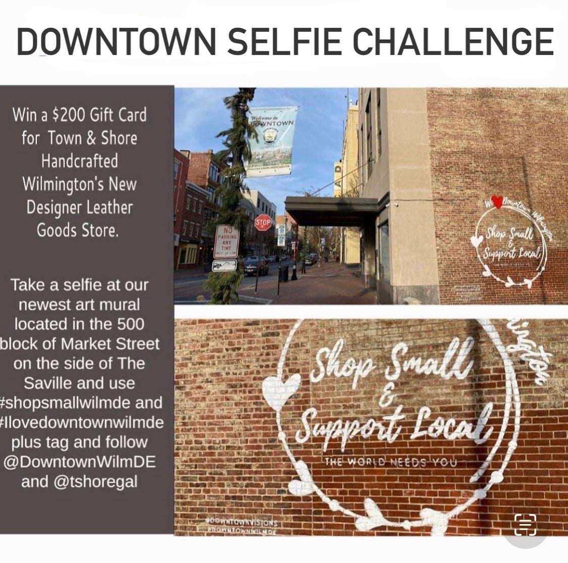 Downtown Visions Wilmington : Selfie Challange
