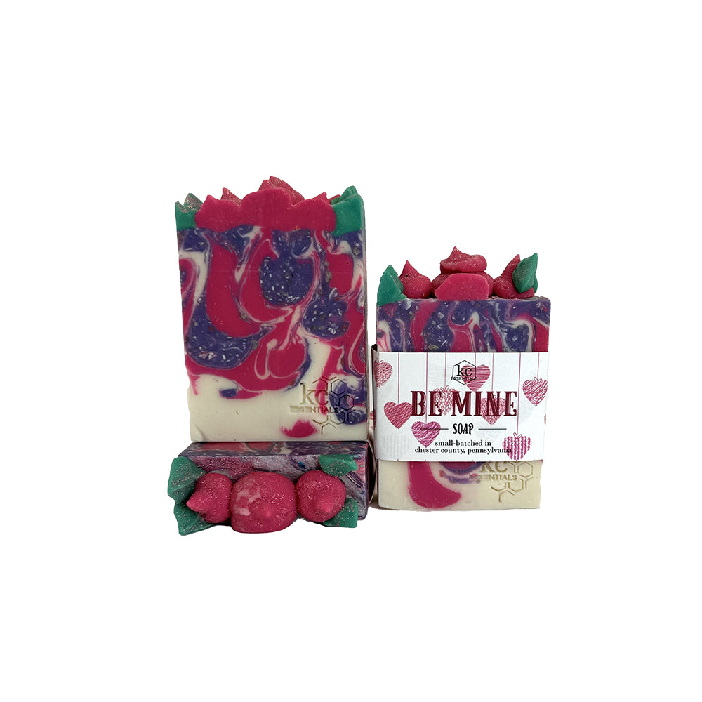 Artisan Made Valentine Bar Soap - Be Mine